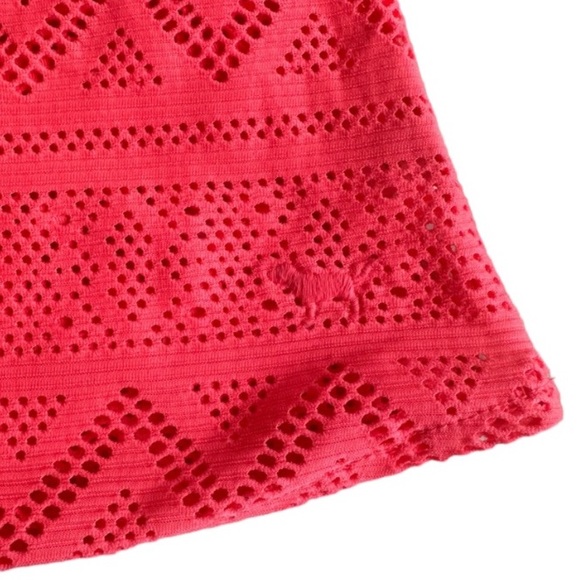 Victoria’s Secret PINK Coral Pink Mesh Swim Coverup - Picture 4 of 5